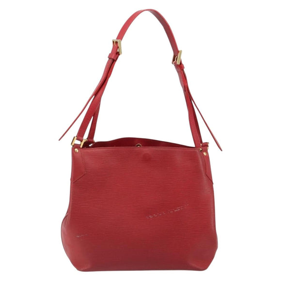 LOUIS VUITTON Epi Mandala MM Shoulder Bag Red M5889E LV Auth 185529
