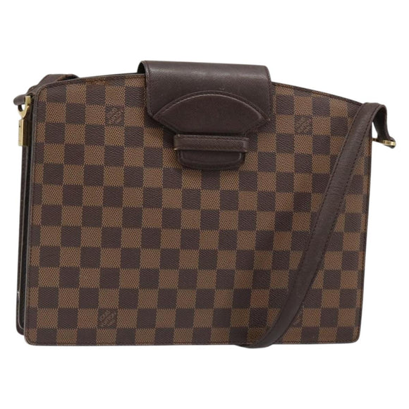 LOUIS VUITTON Damier Ebene Kurcell Shoulder Bag LV Auth 185530A