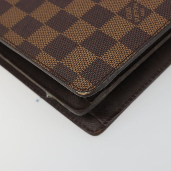 LOUIS VUITTON Damier Ebene Kurcell Shoulder Bag LV Auth 185530A