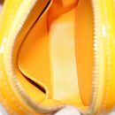 LOUIS VUITTON Monogram Vernis Christie PM Shoulder Bag Jaune M91110 Auth 185531-11