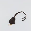FENDI Zucca Canvas Vanity Hand Bag Black Brown Auth 185538-24
