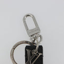 LOUIS VUITTON Monogram Shadow Key Holder Dragonne Black M01298 LV Auth 185547-2