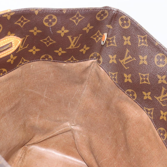 LOUIS VUITTON Monogram Sac Shopping Tote Bag M51108 LV Auth 185549