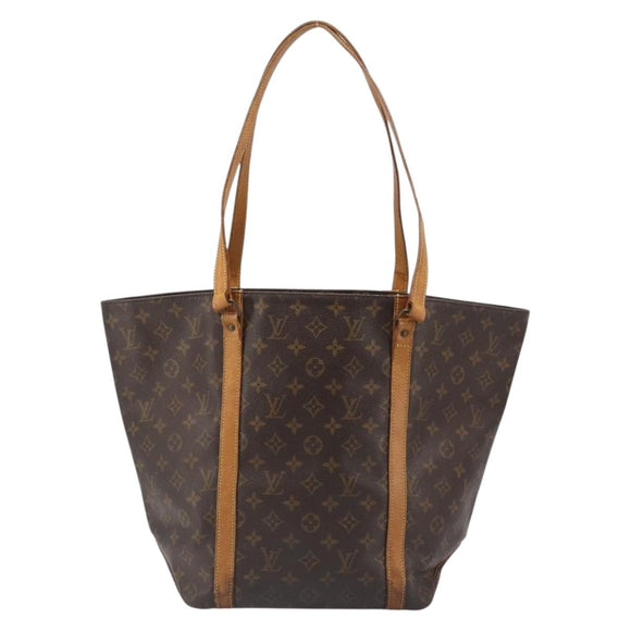 LOUIS VUITTON Monogram Sac Shopping Tote Bag M51108 LV Auth 185549