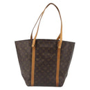 LOUIS VUITTON Monogram Sac Shopping Tote Bag M51108 LV Auth 185549-2