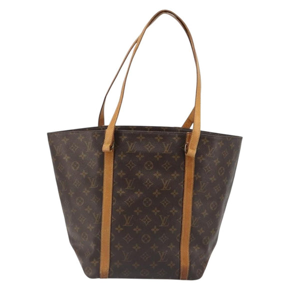 LOUIS VUITTON Monogram Sac Shopping Tote Bag M51108 LV Auth 185549