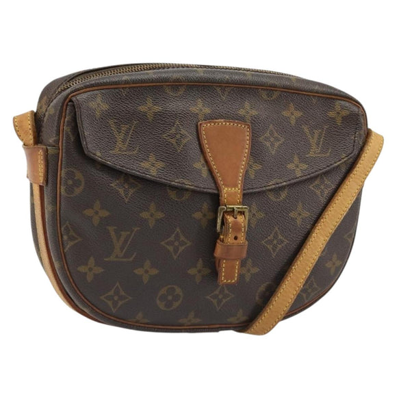 LOUIS VUITTON Monogram Jeune Fille MM Shoulder Bag M51226 LV Auth 185550