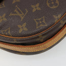LOUIS VUITTON Monogram Jeune Fille MM Shoulder Bag M51226 LV Auth 185550-16