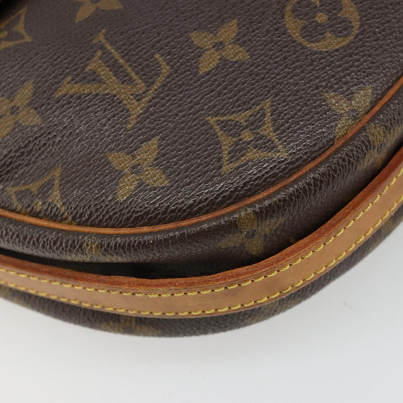 LOUIS VUITTON Monogram Jeune Fille MM Shoulder Bag M51226 LV Auth 185550
