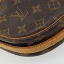 LOUIS VUITTON Monogram Jeune Fille MM Shoulder Bag M51226 LV Auth 185550-18