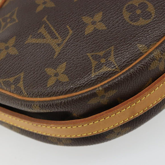 LOUIS VUITTON Monogram Jeune Fille MM Shoulder Bag M51226 LV Auth 185550