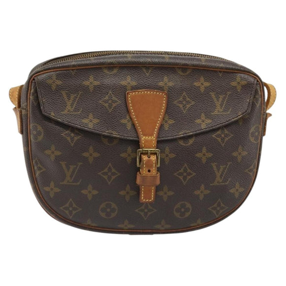 LOUIS VUITTON Monogram Jeune Fille MM Shoulder Bag M51226 LV Auth 185550