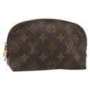 LOUIS VUITTON Monogram Pochette Cosmetic PM Pouch M43998 LV Auth 185552-1