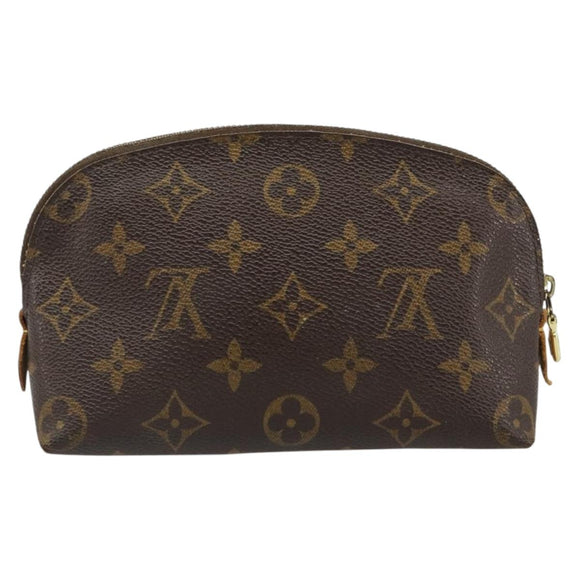 LOUIS VUITTON Monogram Pochette Cosmetic PM Pouch M43998 LV Auth 185552