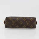 LOUIS VUITTON Monogram Pochette Cosmetic PM Pouch M43998 LV Auth 185552-6
