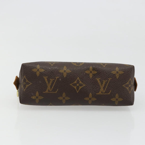 LOUIS VUITTON Monogram Pochette Cosmetic PM Pouch M43998 LV Auth 185552