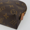 LOUIS VUITTON Monogram Pochette Cosmetic PM Pouch M43998 LV Auth 185552-7