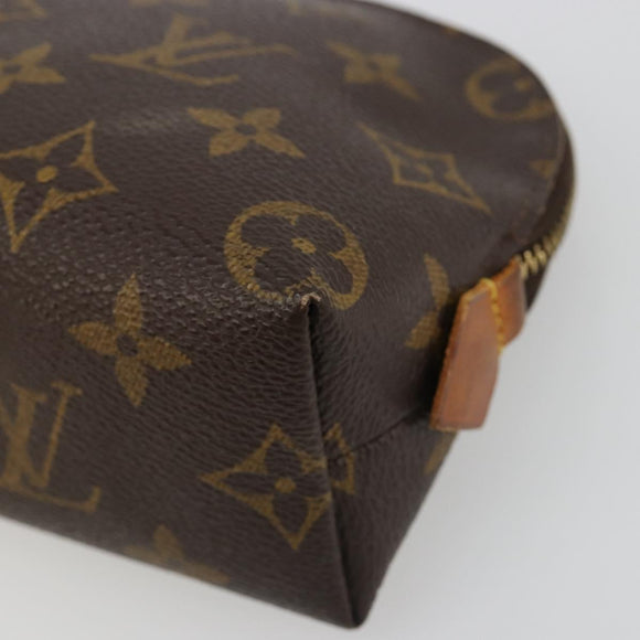 LOUIS VUITTON Monogram Pochette Cosmetic PM Pouch M43998 LV Auth 185552