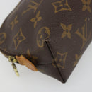 LOUIS VUITTON Monogram Pochette Cosmetic PM Pouch M43998 LV Auth 185552-14