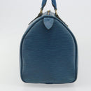 LOUIS VUITTON Epi Speedy 30 Hand Bag Toledo Blue M43005 LV Auth 185554-3