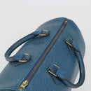 LOUIS VUITTON Epi Speedy 30 Hand Bag Toledo Blue M43005 LV Auth 185554-6