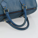 LOUIS VUITTON Epi Speedy 30 Hand Bag Toledo Blue M43005 LV Auth 185554-7