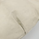 Christian Dior Hand Bag Leather White Silver Auth 185555-8