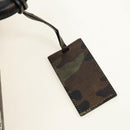 PRADA Trunk Saffiano leather Camouflage Auth 185558V-19