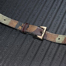 PRADA Trunk Saffiano leather Camouflage Auth 185558V-36