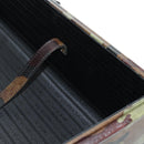 PRADA Trunk Saffiano leather Camouflage Auth 185558V-40