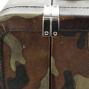 PRADA Trunk Saffiano leather Camouflage Auth 185558V-7