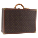 LOUIS VUITTON Monogram Alzer 55 Trunk M21229 LV Auth 185559A-1