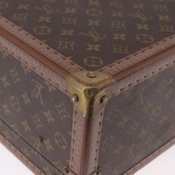 LOUIS VUITTON Monogram Alzer 55 Trunk M21229 LV Auth 185559A