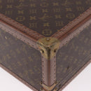 LOUIS VUITTON Monogram Alzer 55 Trunk M21229 LV Auth 185559A-17