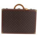 LOUIS VUITTON Monogram Alzer 55 Trunk M21229 LV Auth 185559A-13