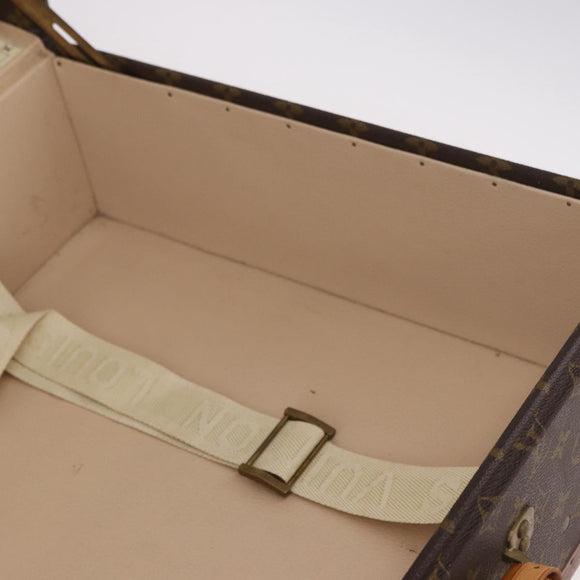 LOUIS VUITTON Monogram Alzer 55 Trunk M21229 LV Auth 185559A