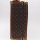 LOUIS VUITTON Monogram Alzer 55 Trunk M21229 LV Auth 185559A-3