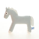 HERMES Cheval Honoré Epopé Stuffed Cotton Light Blue Auth 185562M-3