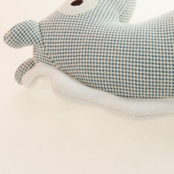 HERMES Cheval Honoré Epopé Stuffed Cotton Light Blue Auth 185562M