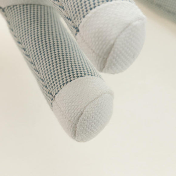 HERMES Cheval Honoré Epopé Stuffed Cotton Light Blue Auth 185562M