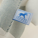 HERMES Cheval Honoré Epopé Stuffed Cotton Light Blue Auth 185562M-15