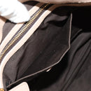Miu Miu Matelasse Shoulder Bag Leather 2way Pink Gold Auth 185581M-36