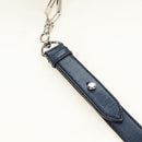 Miu Miu Hand Bag Leather 2way Navy Silver Auth 185583M-15