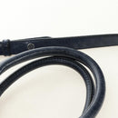 Miu Miu Hand Bag Leather 2way Navy Silver Auth 185583M-14