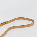 CELINE Macadam Canvas Shoulder Bag PVC Leather Brown Gold Auth 185586A-8