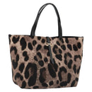 Salvatore Ferragamo Tote Bag Harako Leather Brown Gold Auth 185590A-1