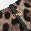 Salvatore Ferragamo Tote Bag Harako Leather Brown Gold Auth 185590A-10