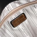 Salvatore Ferragamo Tote Bag Harako Leather Brown Gold Auth 185590A-17