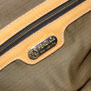 FENDI Zucca Canvas Hand Bag 2way Black Brown Auth 185594A-18