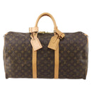 LOUIS VUITTON Monogram Keepall 50 Boston Bag M41426 LV Auth 185599SAM-13
